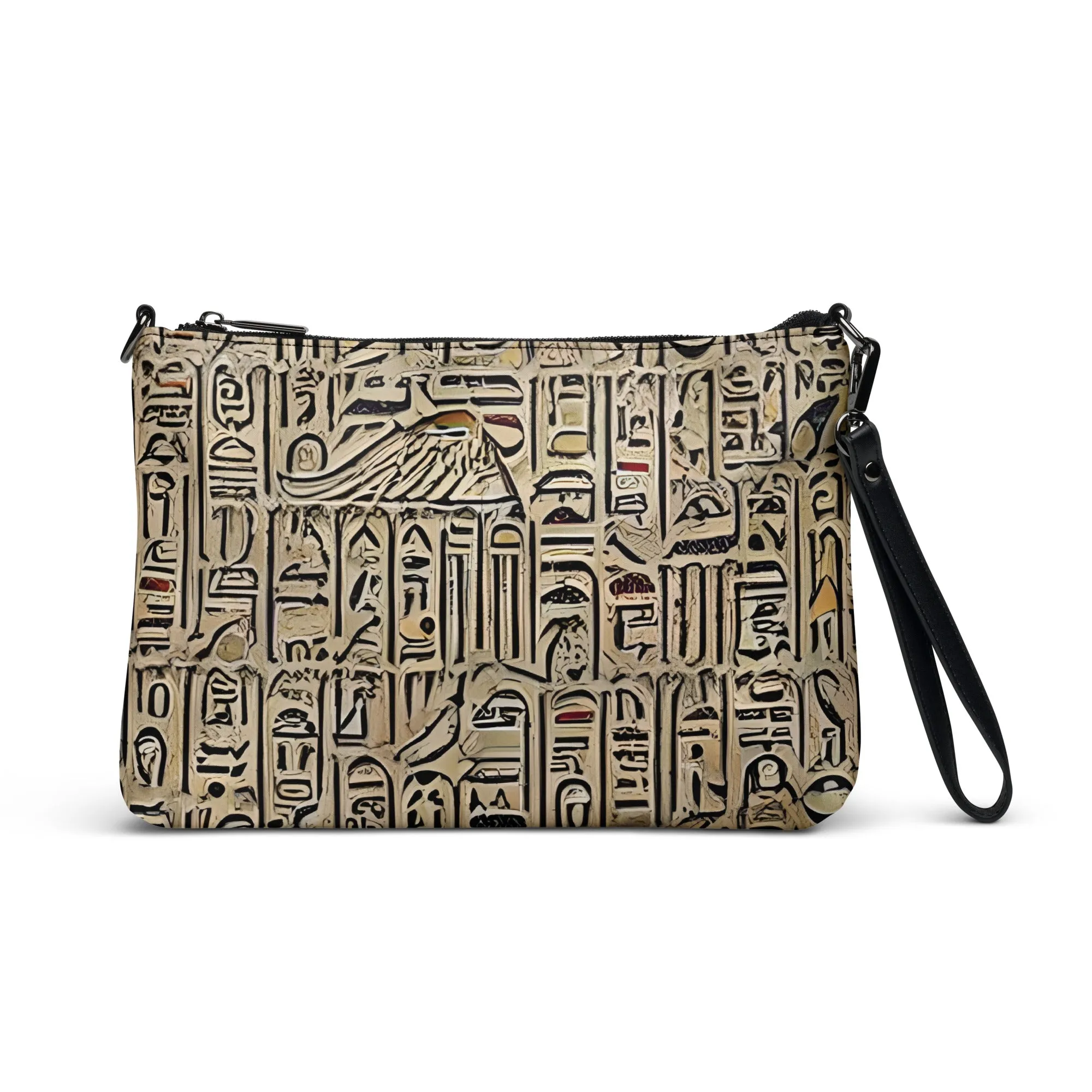Hieroglyphic Design Crossbody bag