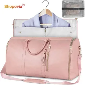 High capacity folding luggage bag