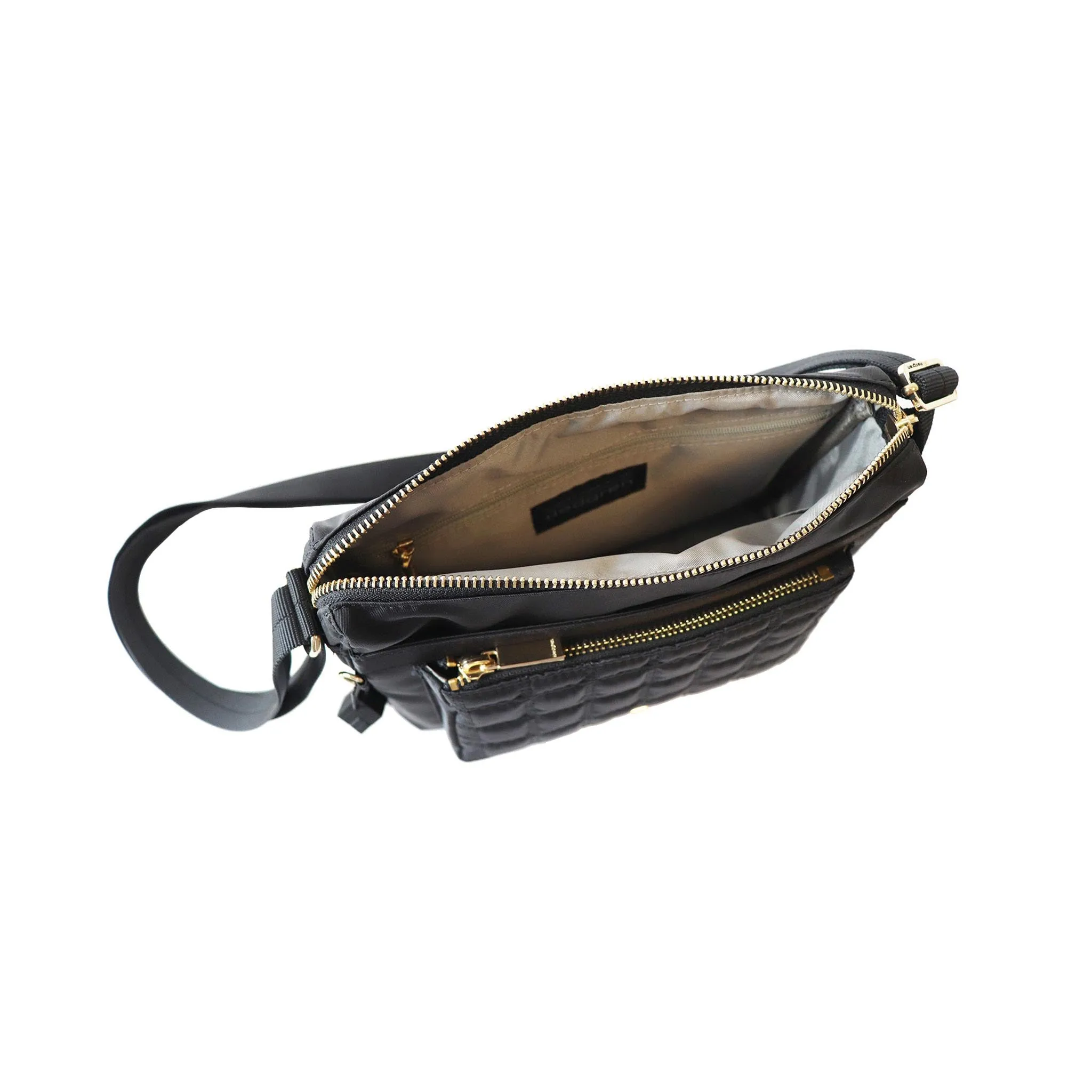 Isabella Sustainably Made Crossbody Black