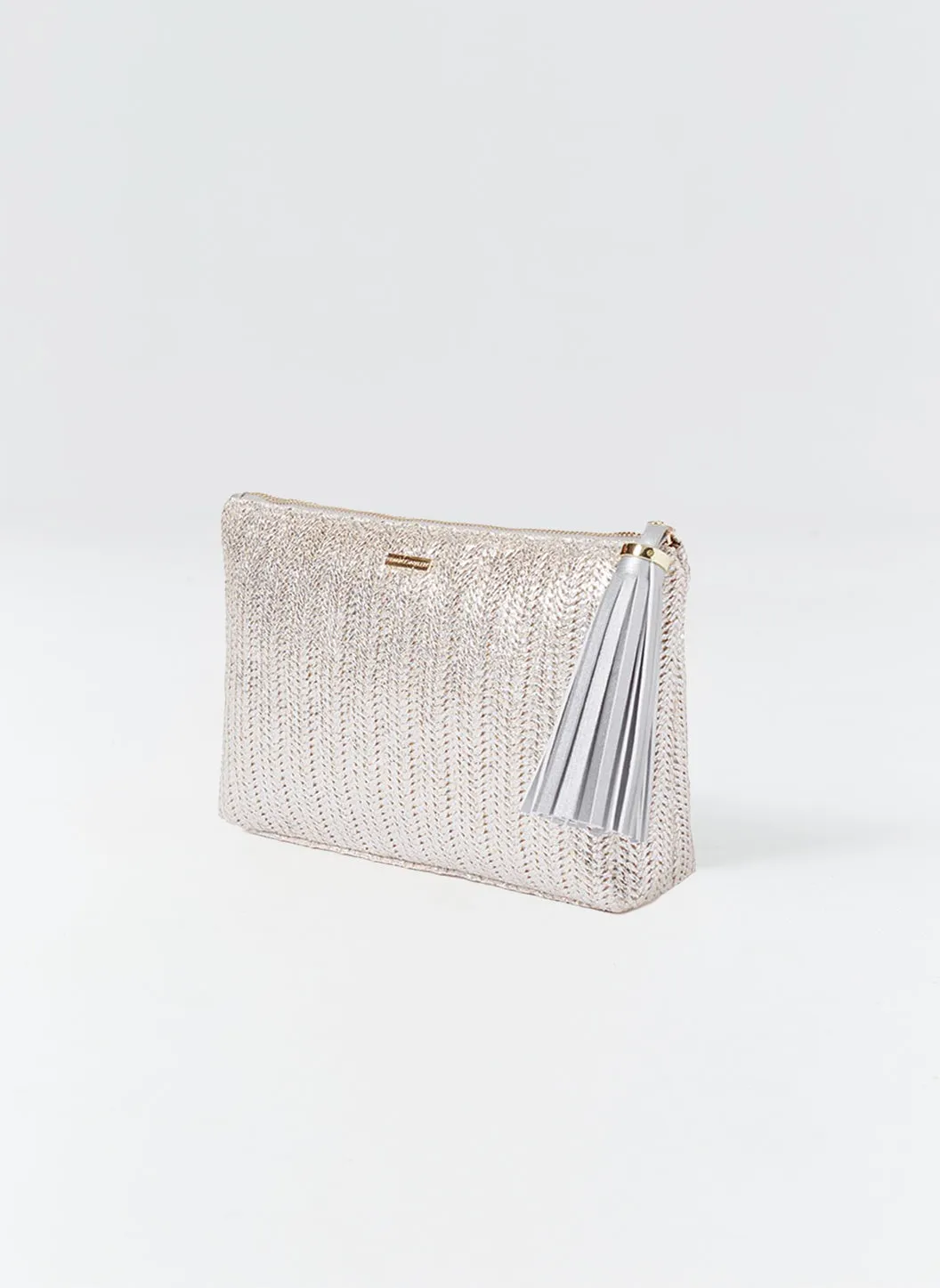 Ischia Silver Clutch