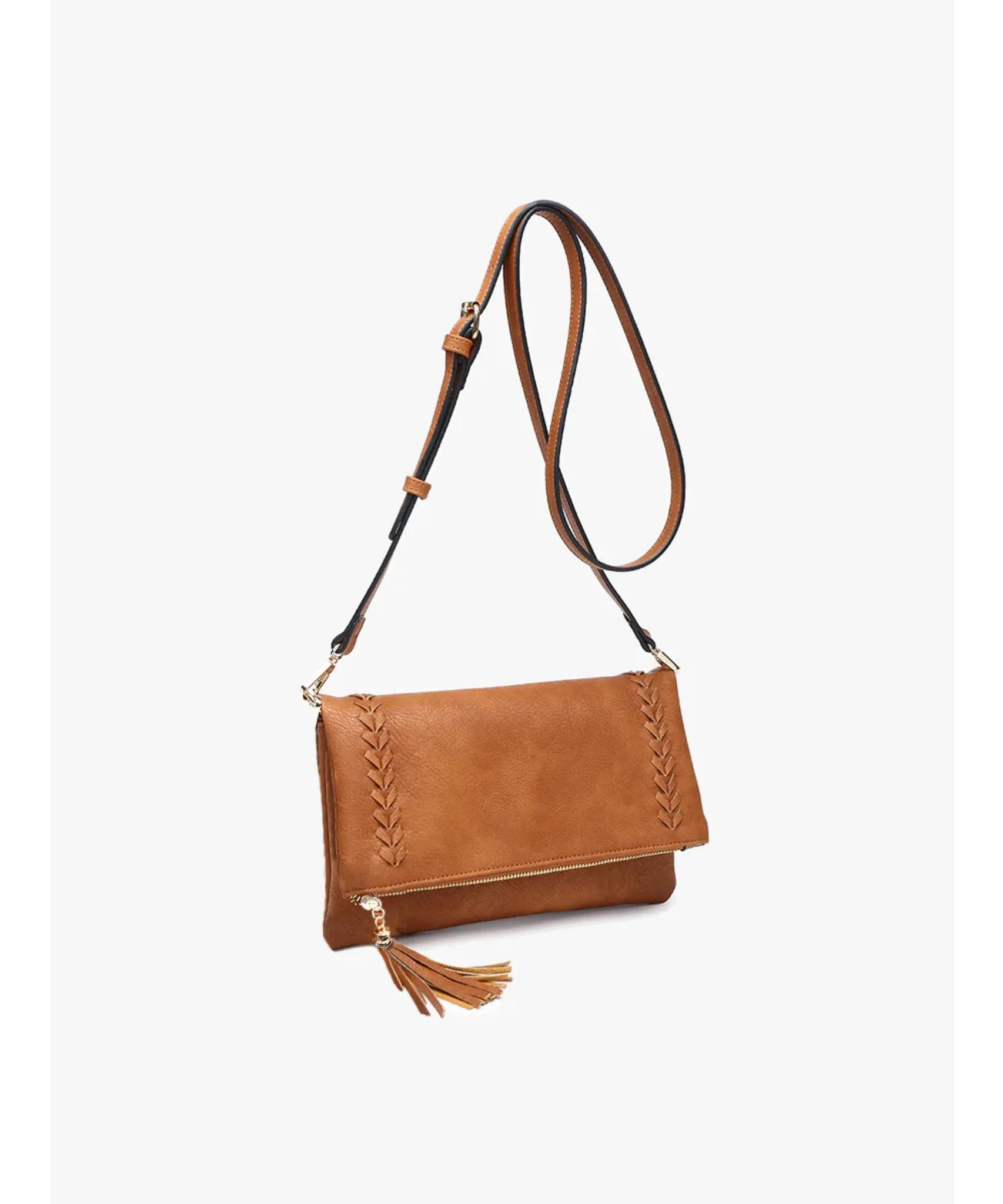 Issa Whipstitch Crossbody - Grey
