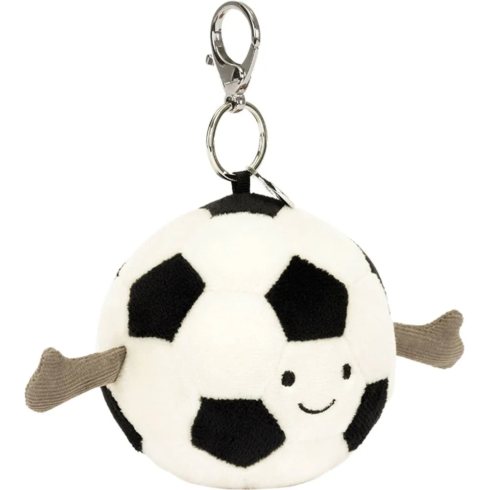 Jellycat Amuseables Sports Soccer Bag Charm