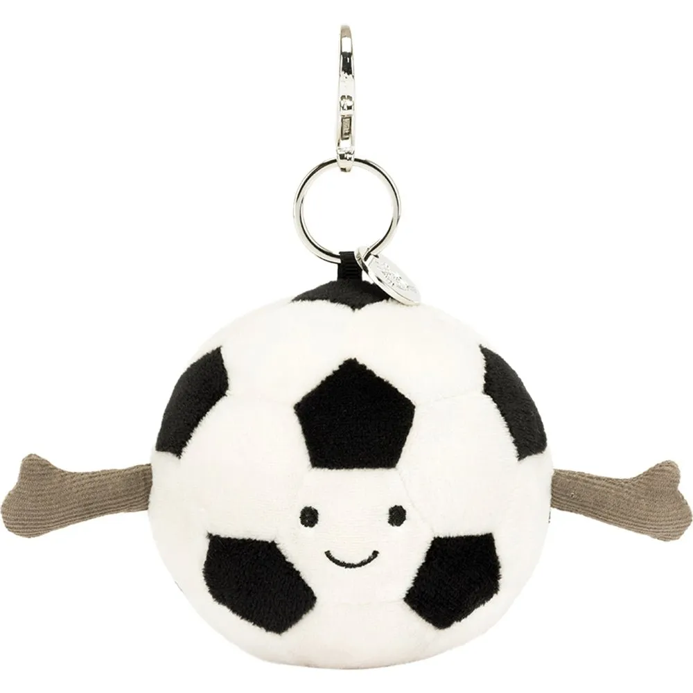 Jellycat Amuseables Sports Soccer Bag Charm