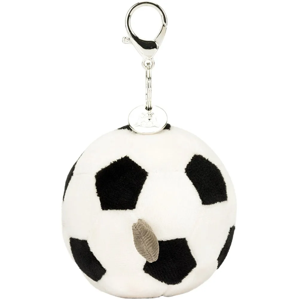 Jellycat Amuseables Sports Soccer Bag Charm