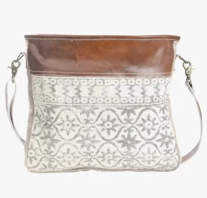 Jessie Vintage Tapestry & Leather Bag