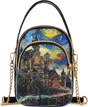 Joisal Watercolor Cat Small Crossbody Purse Trendy Women's Purses and Handbags, Messenger Bag for Women