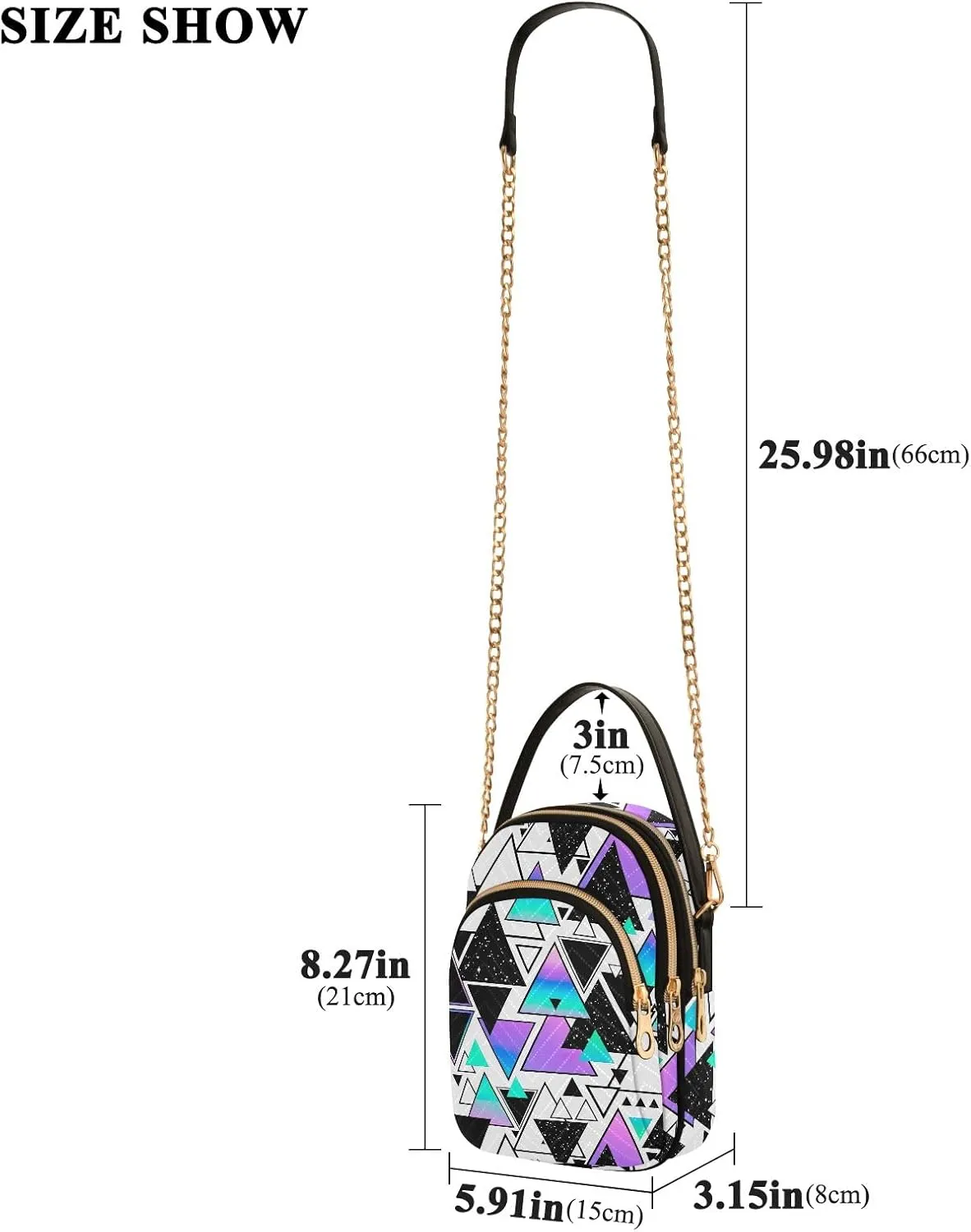 Joisal Zebra Print Mini Crossbody Bags for Women Anti Theft Women's Handbags, Womans Purses