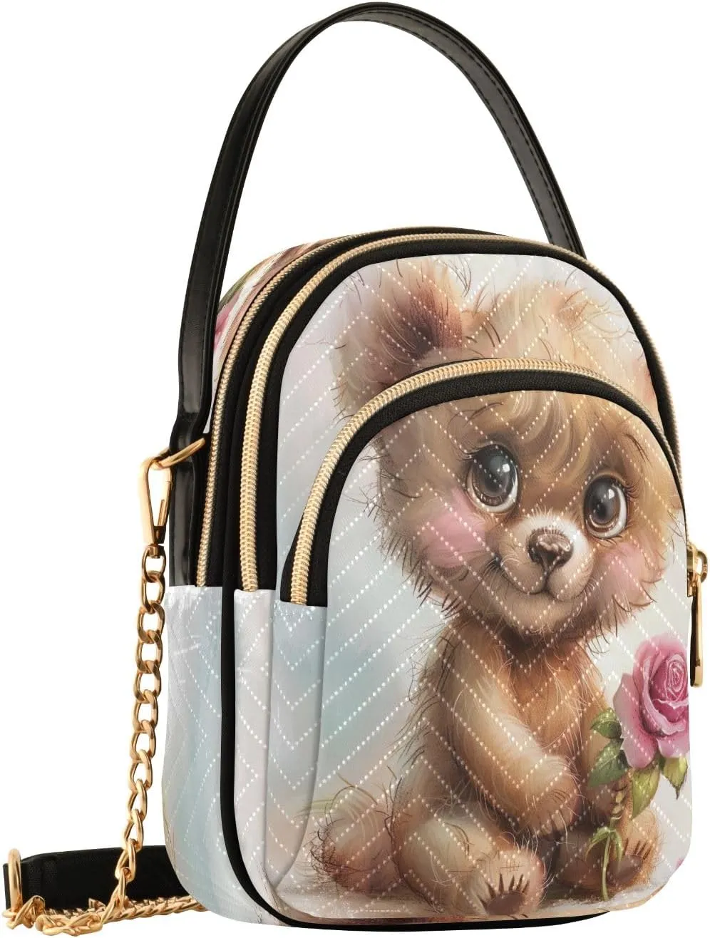 Joisal Zebra Print Mini Crossbody Bags for Women Anti Theft Women's Handbags, Womans Purses