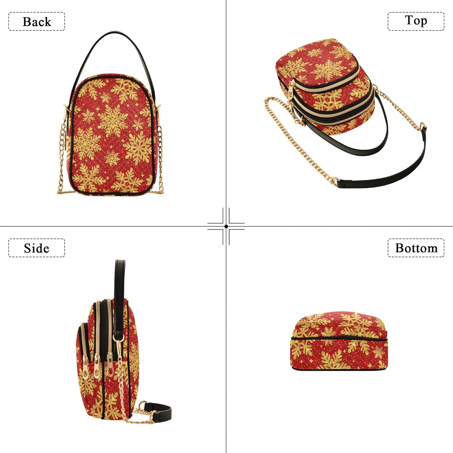 Joisal Zebra Print Mini Crossbody Bags for Women Anti Theft Women's Handbags, Womans Purses