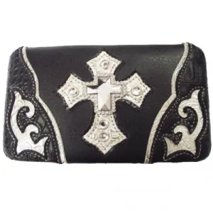 Joy Western Cross Wallet with Rhinestones  (Was $23 / Now $11.50)