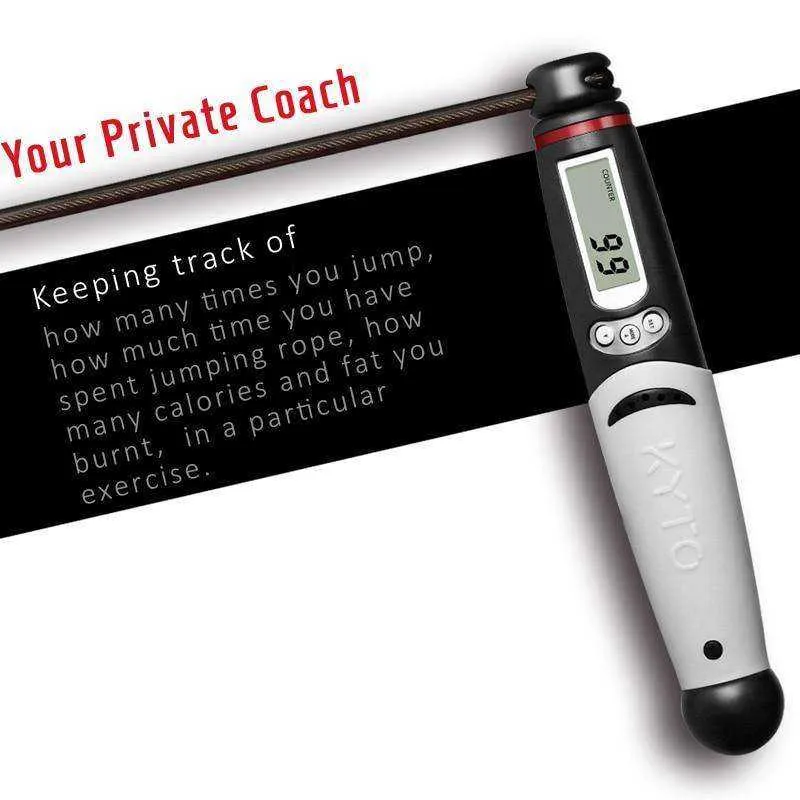 Jump Rope Digital Counter Indoor/Outdoor Fitness Training