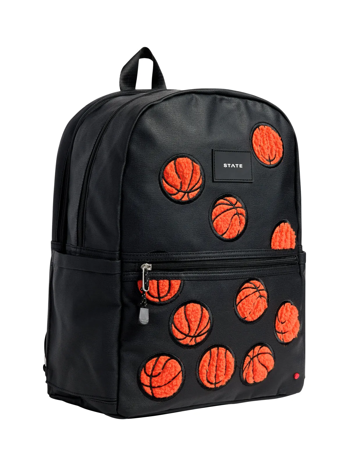 Kane Kids Travel Backpack - Fuzzy Basketballs