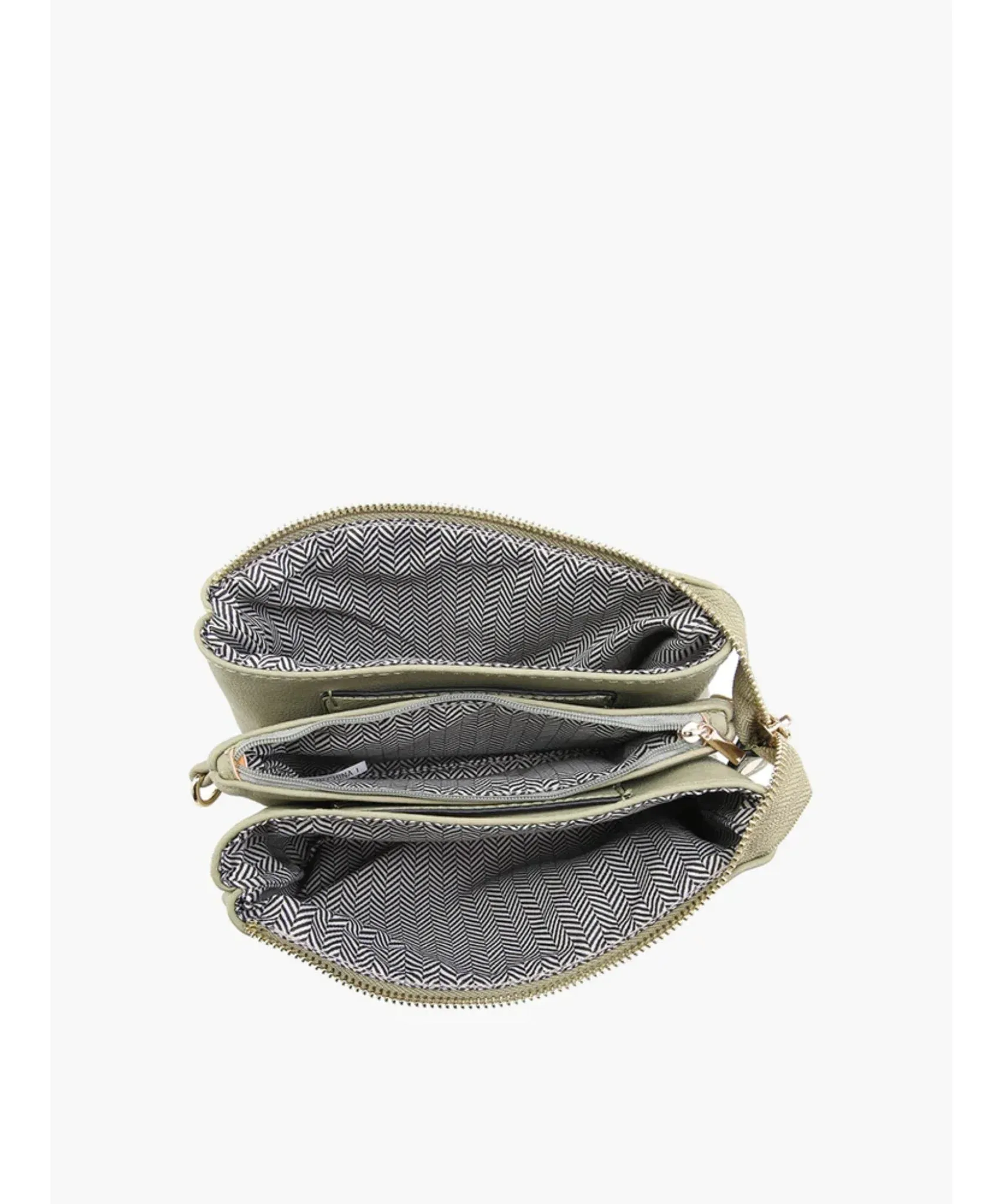 Kendyl Convertible Crossbody Bag - Gunmetal