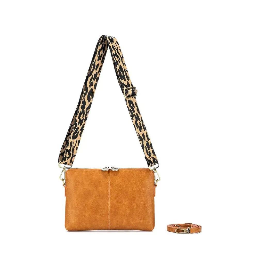 Kiara Black Caviar Crossbody/Clutch