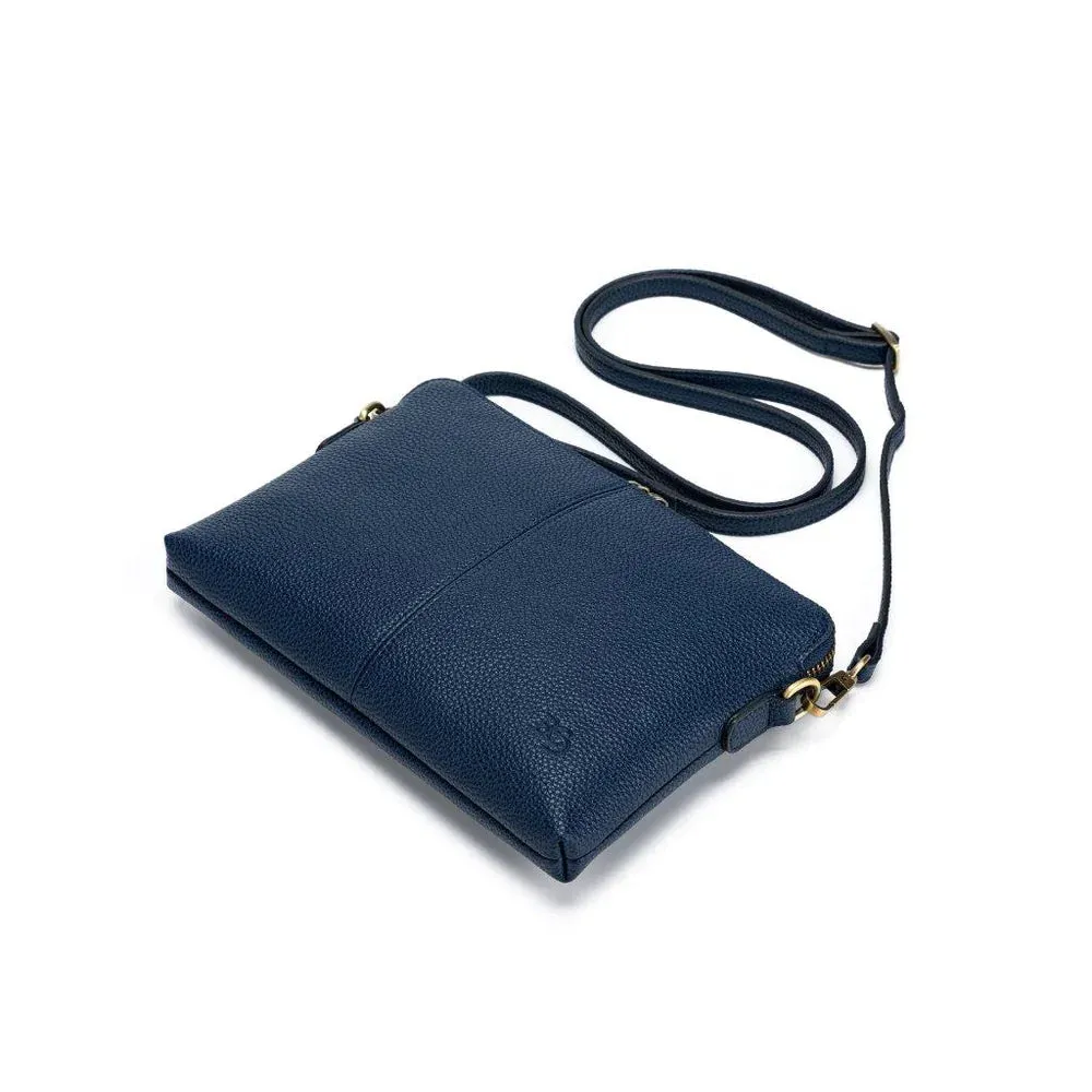 Kiara Black Caviar Crossbody/Clutch