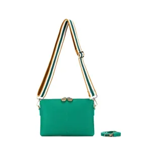 Kiara Black Caviar Crossbody/Clutch