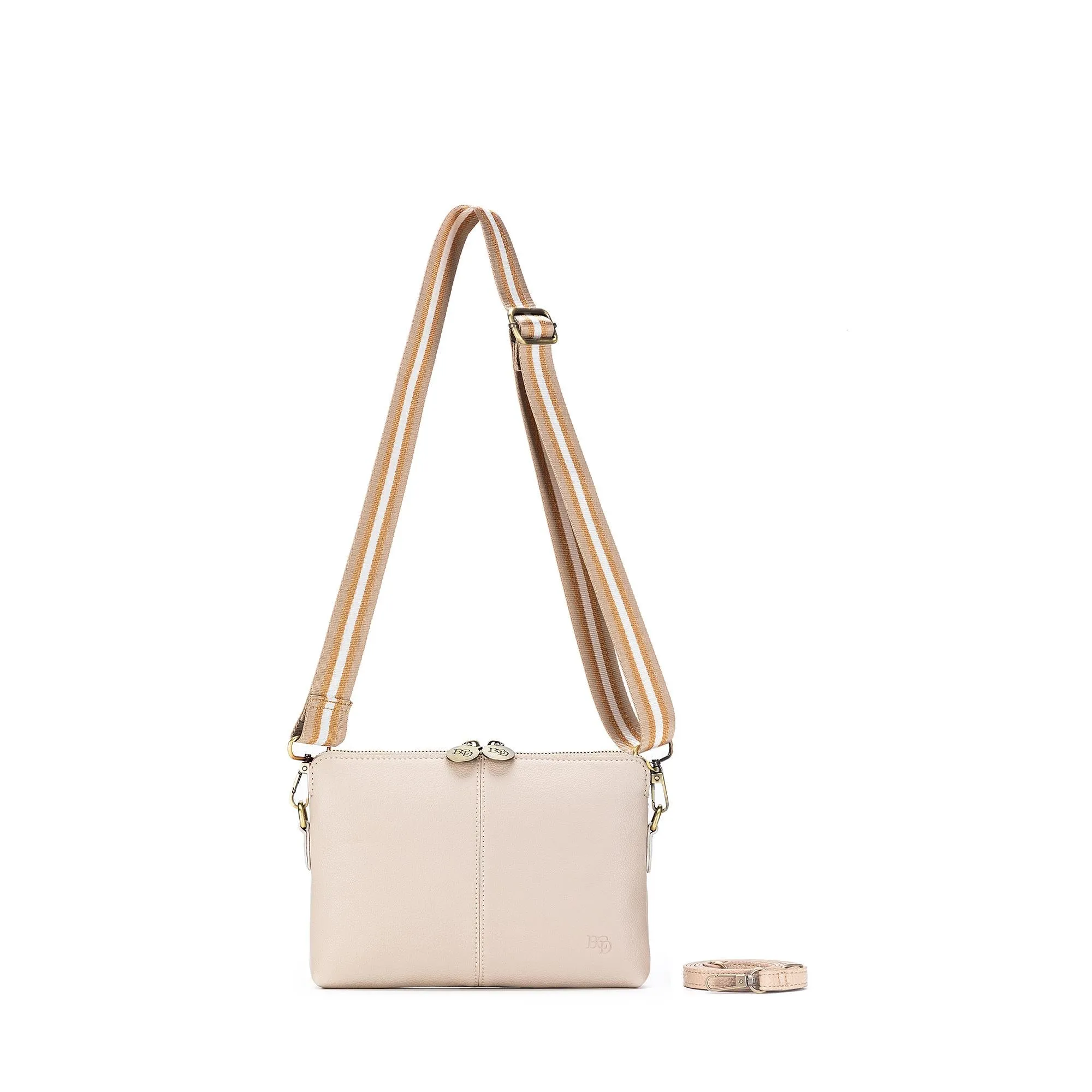 Kiara Black Caviar Crossbody/Clutch