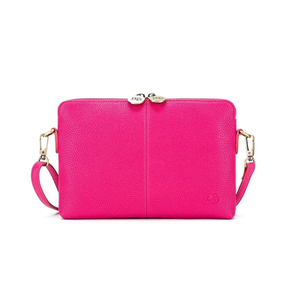 Kiara Black Caviar Crossbody/Clutch