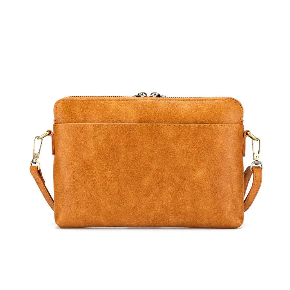 Kiara Black Caviar Crossbody/Clutch