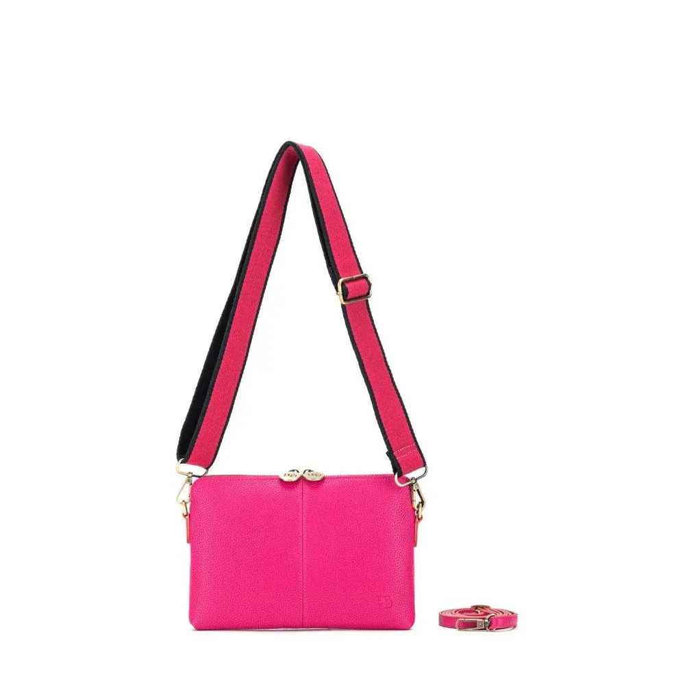 Kiara Black Caviar Crossbody/Clutch