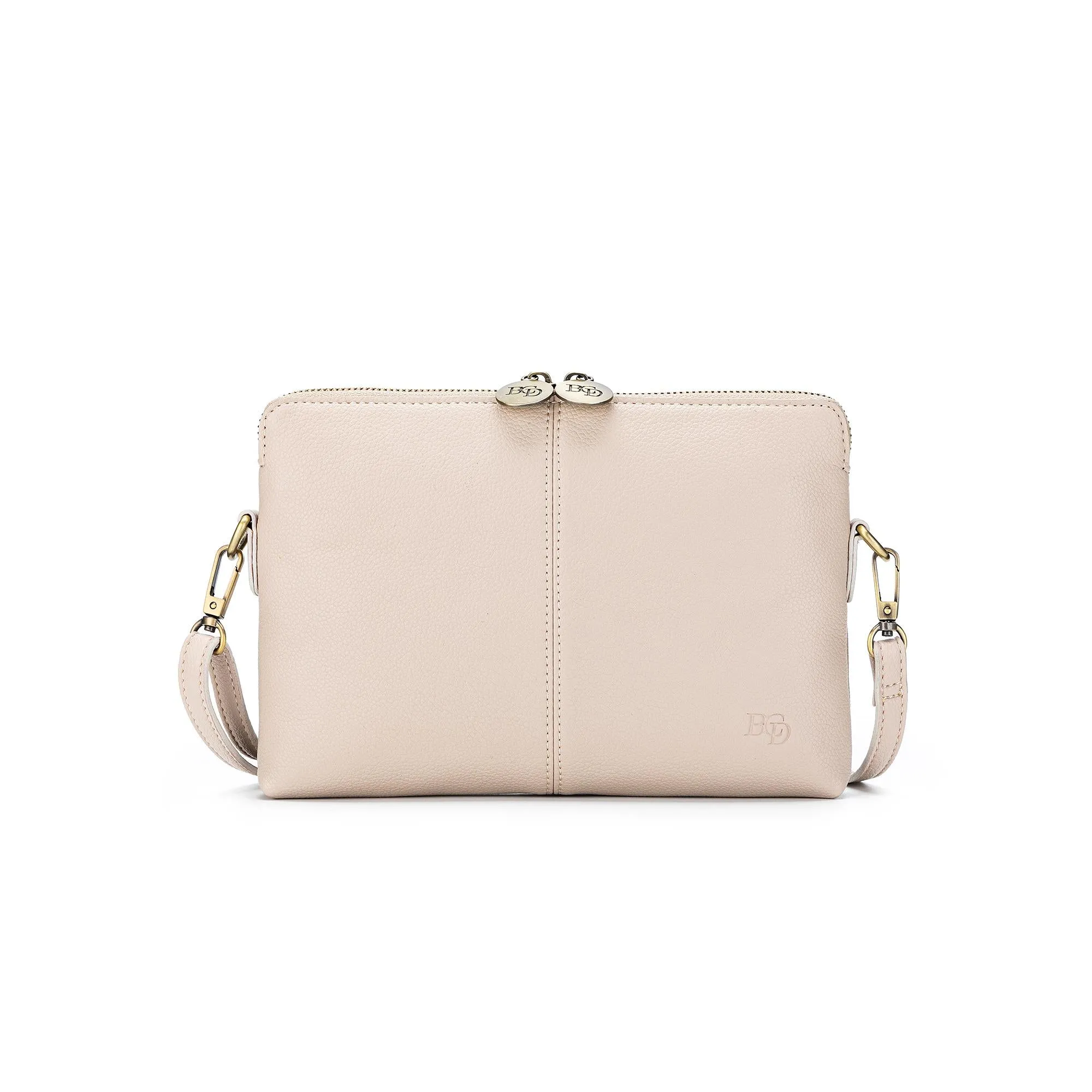 Kiara Black Caviar Crossbody/Clutch