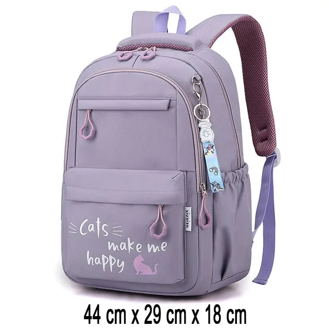 Kids and Teen Girls School Backpacks in Multiple Patterns