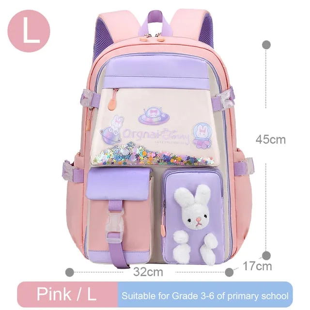 Kids and Teen Girls School Backpacks in Multiple Patterns