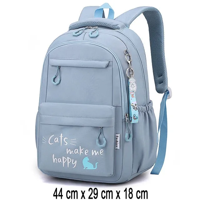 Kids and Teen Girls School Backpacks in Multiple Patterns