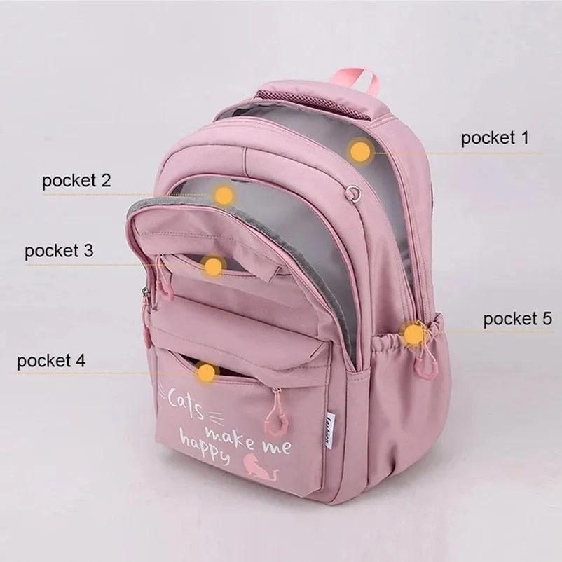 Kids and Teen Girls School Backpacks in Multiple Patterns