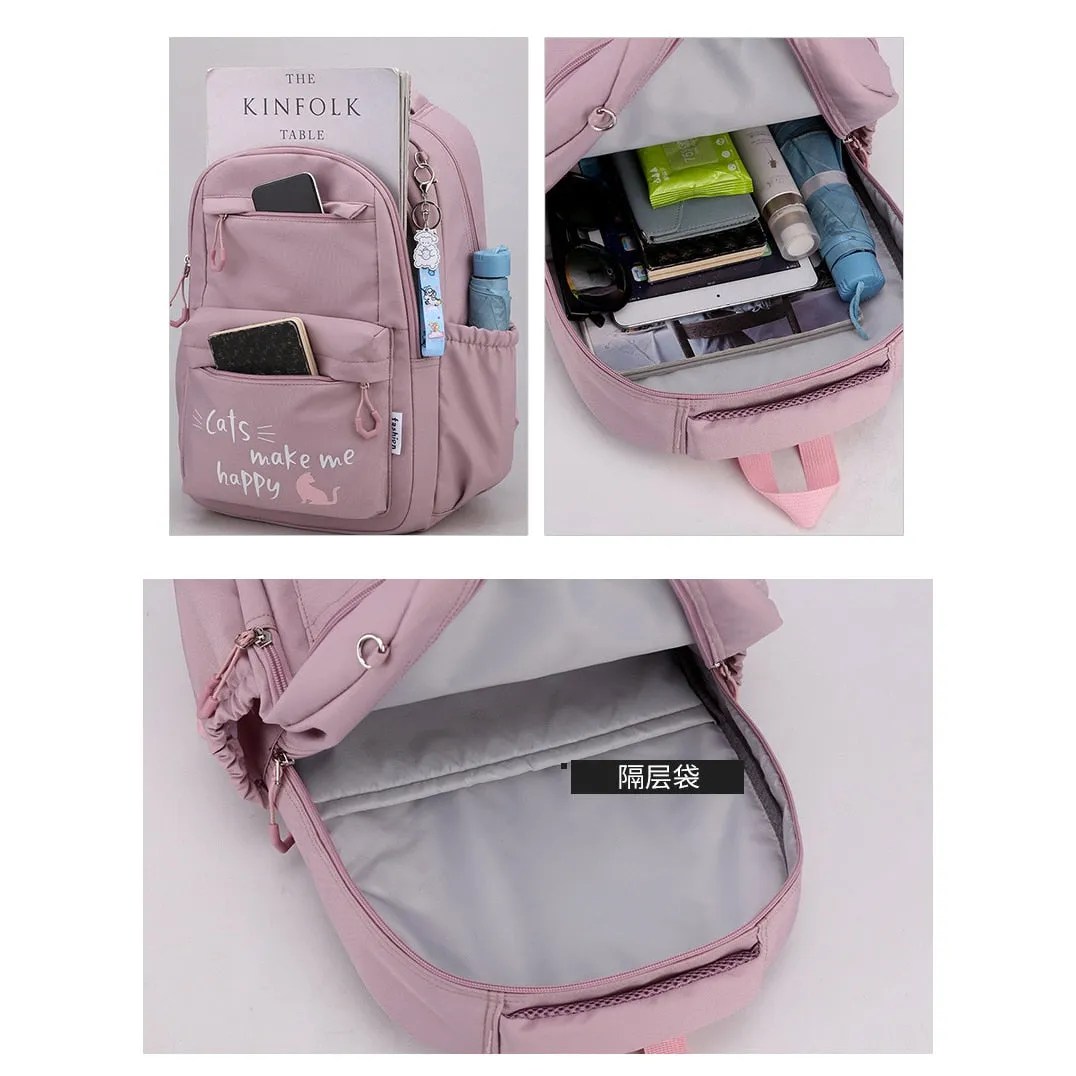 Kids and Teen Girls School Backpacks in Multiple Patterns