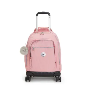 Kipling New Zea Bridal Rose Large Wheeled Backpack C2I5246-46Y
