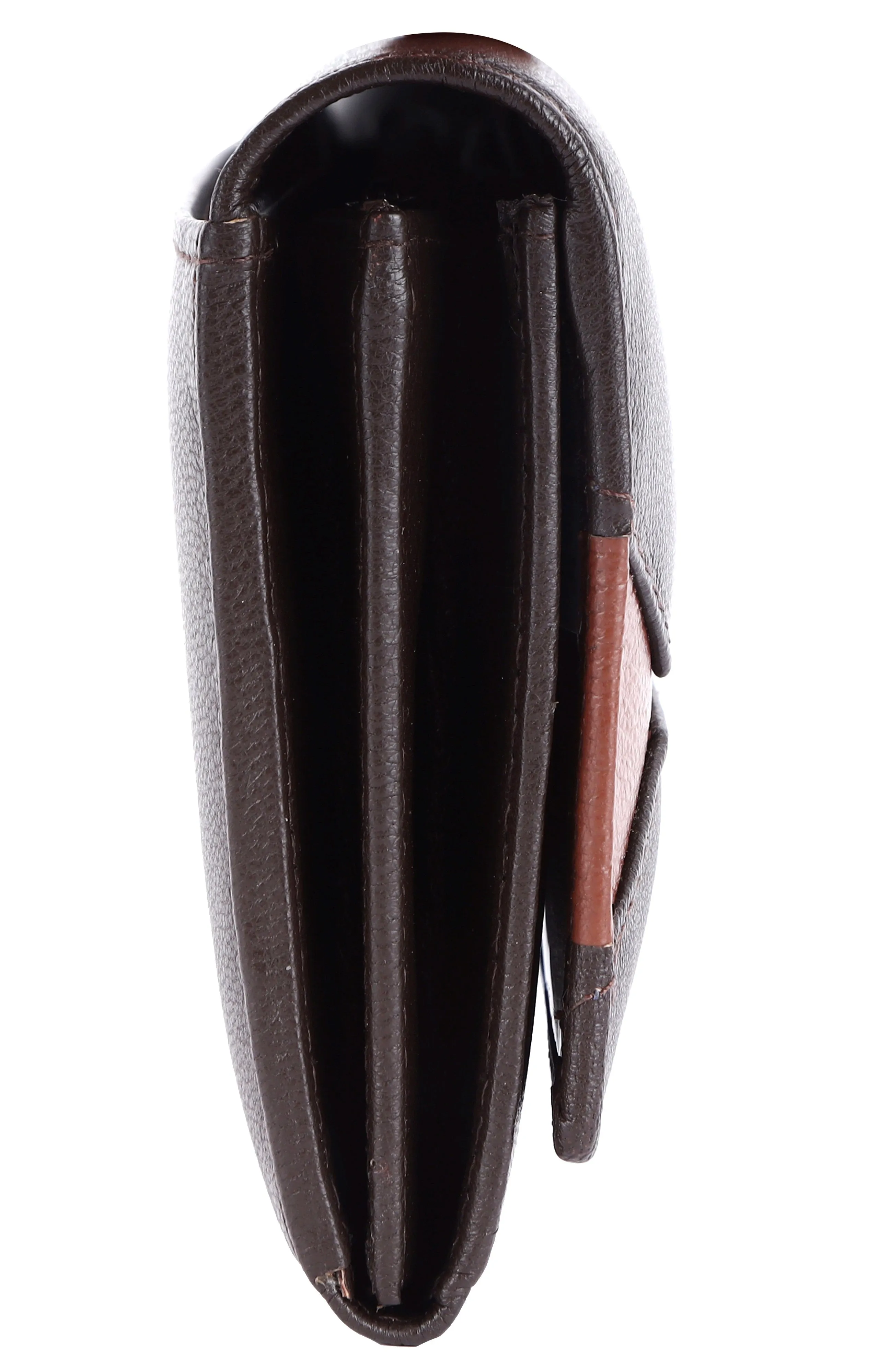 Ladies leather clutch 93712 (Brown)