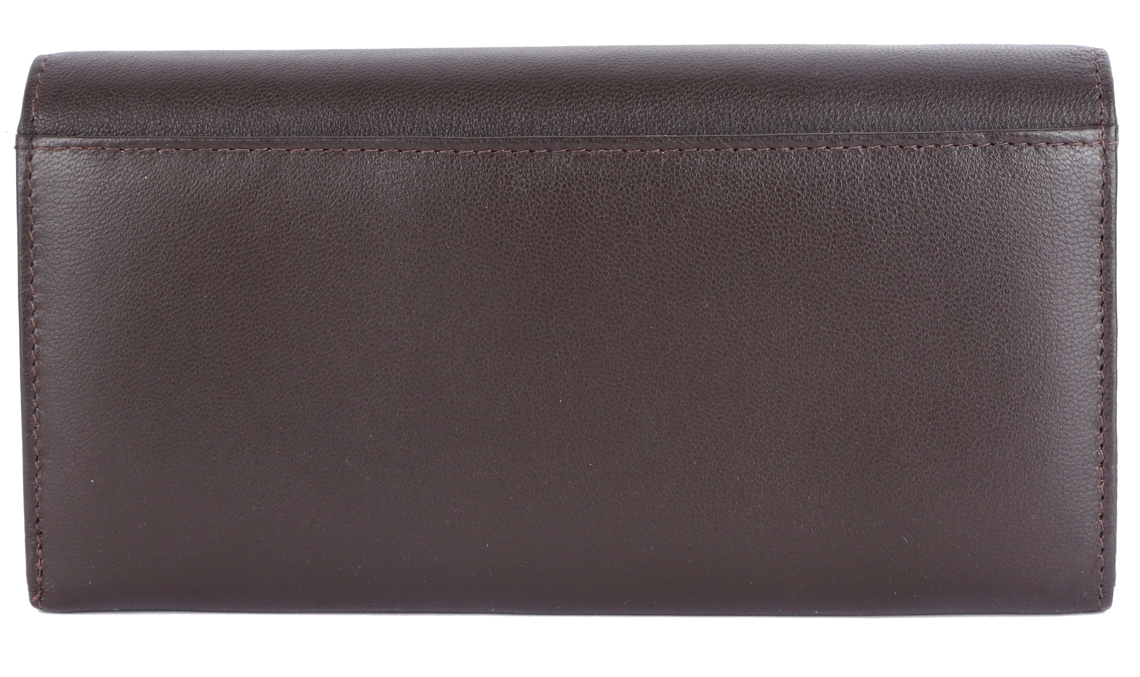Ladies leather clutch 93712 (Brown)