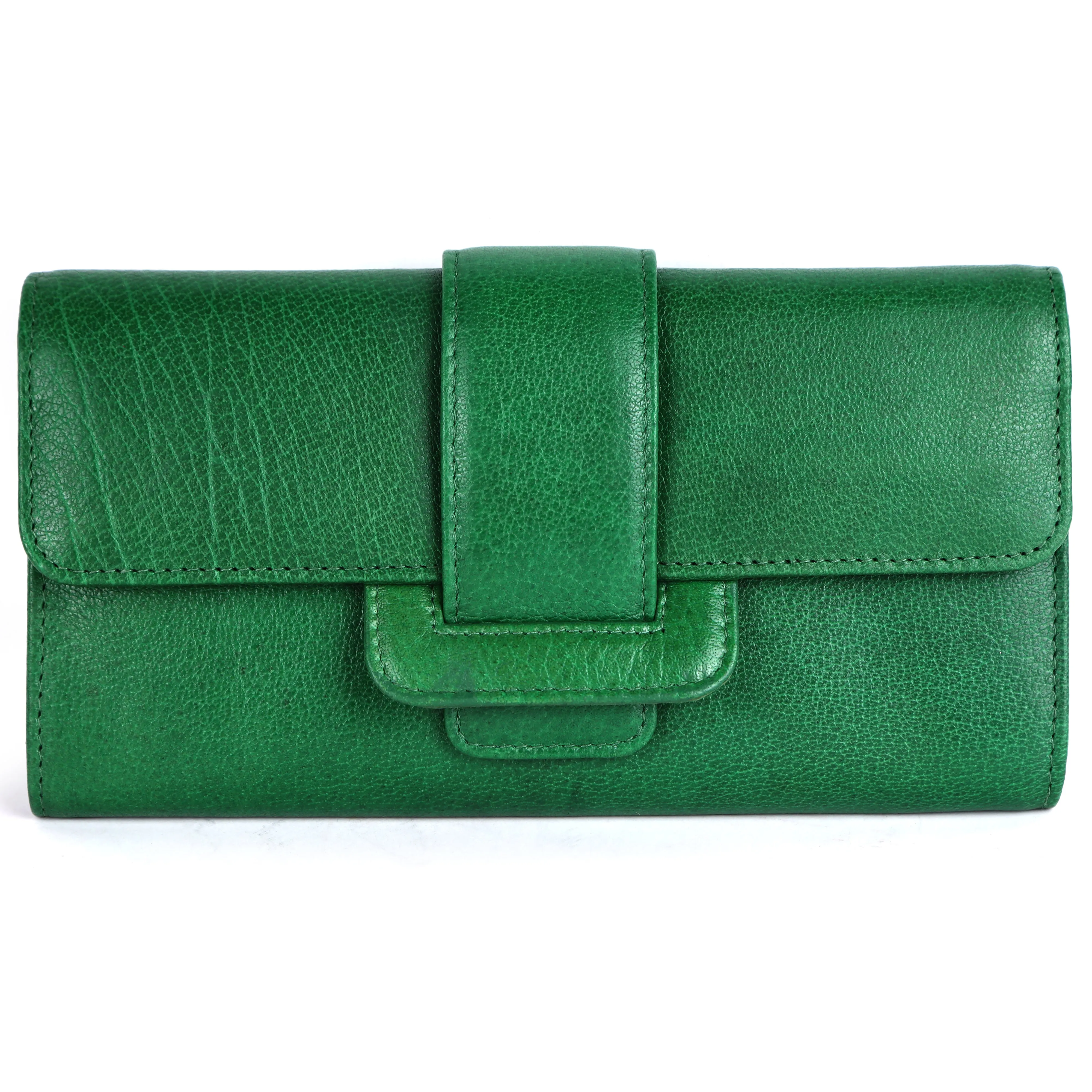 Ladies leather clutch 93714