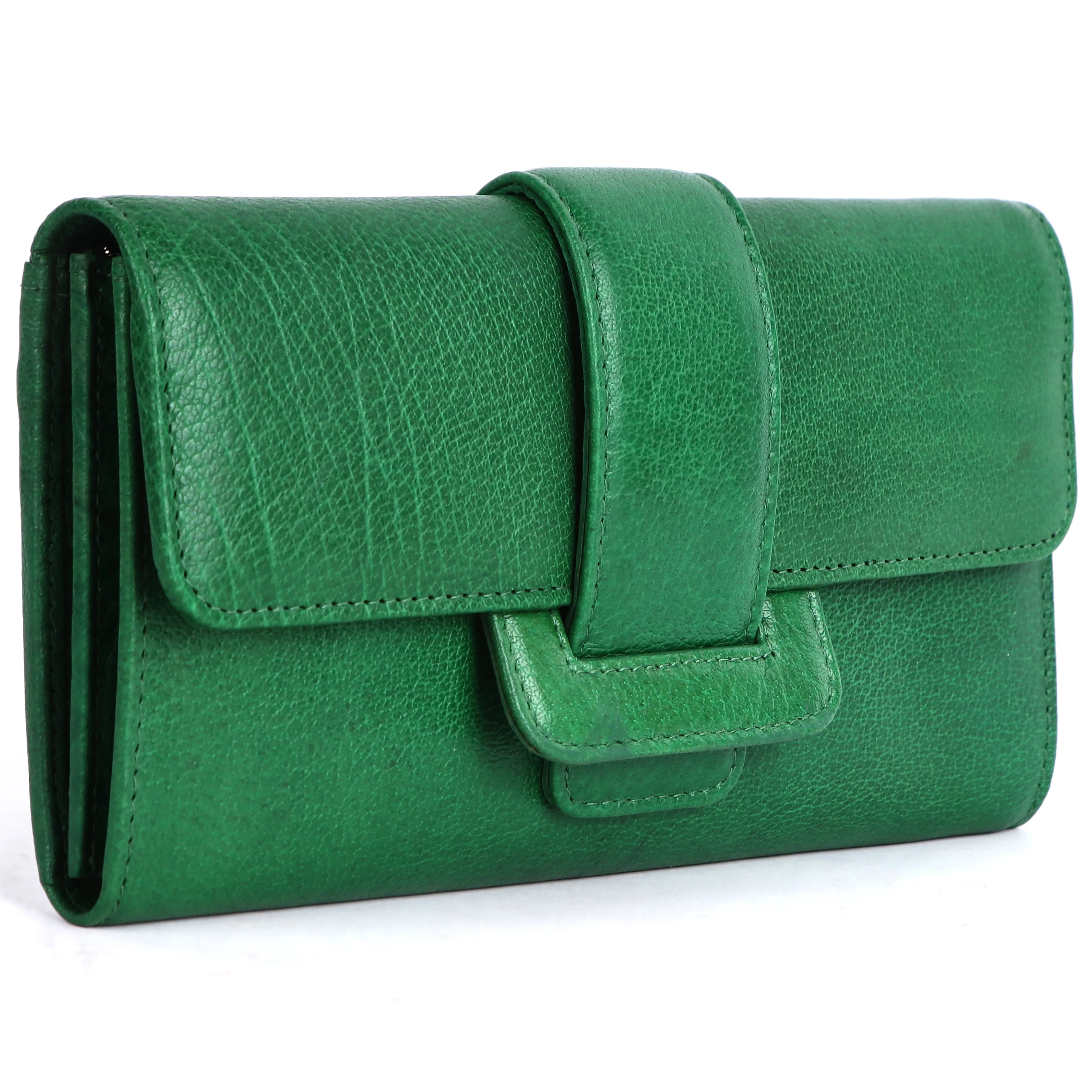 Ladies leather clutch 93714