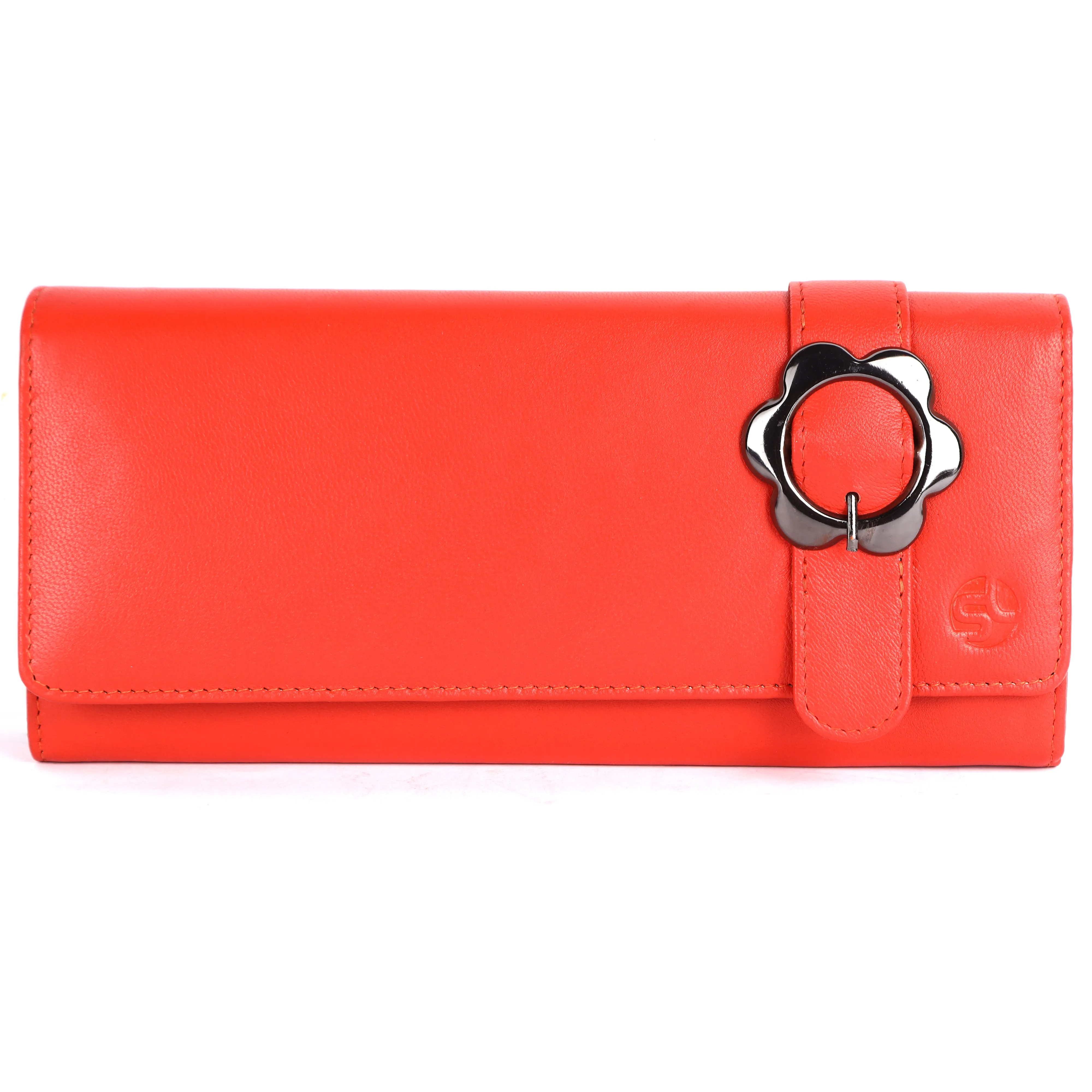 Ladies leather clutch 93717