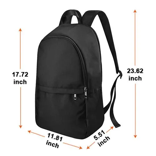 Laptop Backpack (Nylon) - Floral Skulls #1