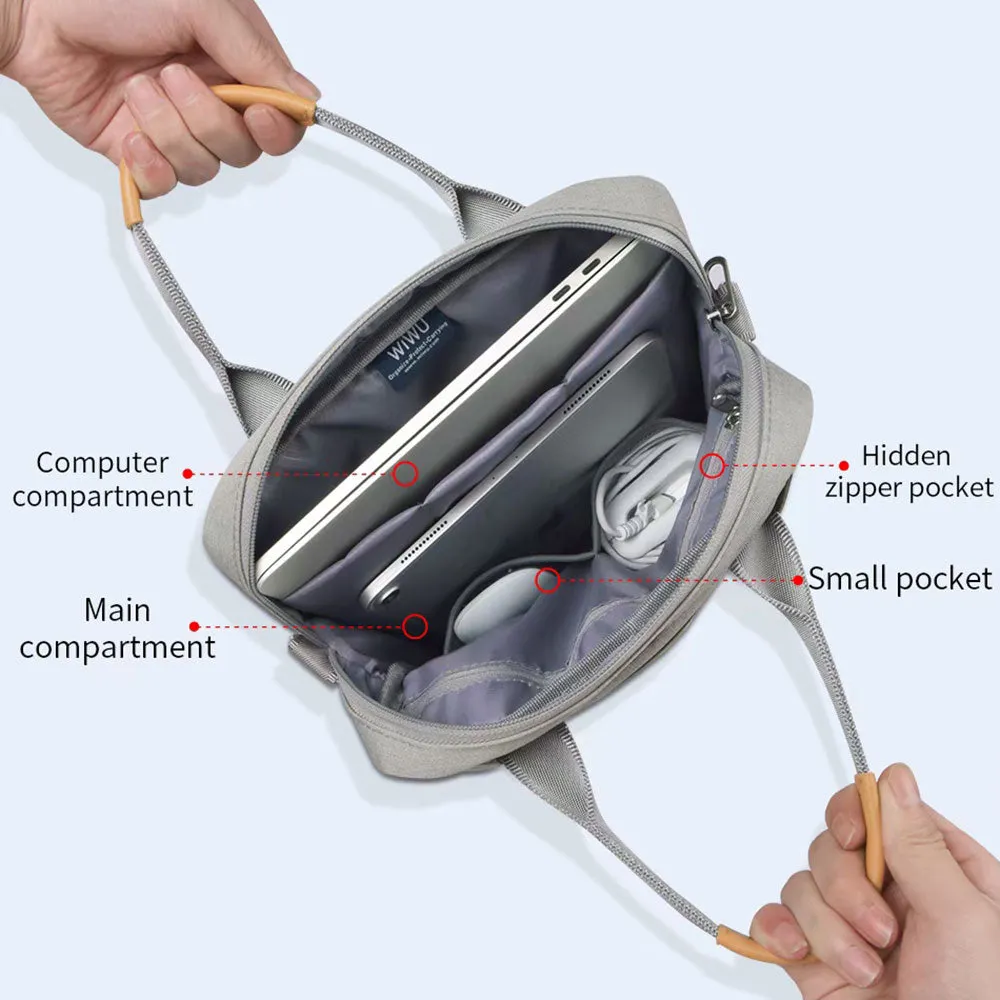 Laptop Bag for 12.9 inch Tablet - Black or Grey