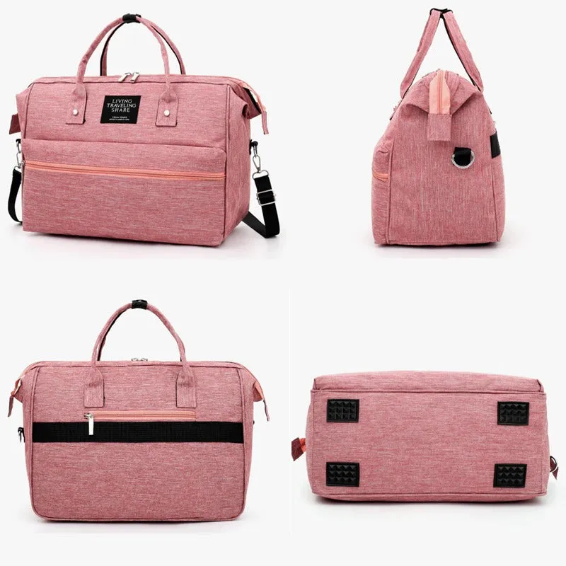 Large Capacity Baby Hospital Bag Checklist Casual Baby Nappy Bag Waterproof Diaper Bag