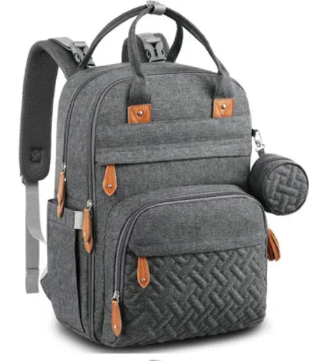 Large Capacity Diaper Backpack Multifunction Waterproof Hospital Bag Bron Ready Baby Hospital Bag Checklist