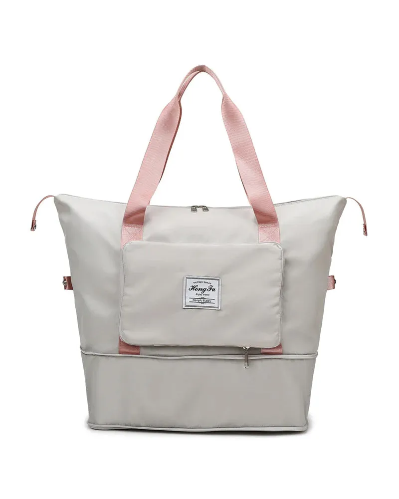 Large capacity shoulder bag
