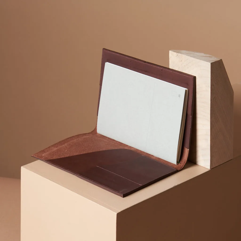 le portfolio | leather portfolio