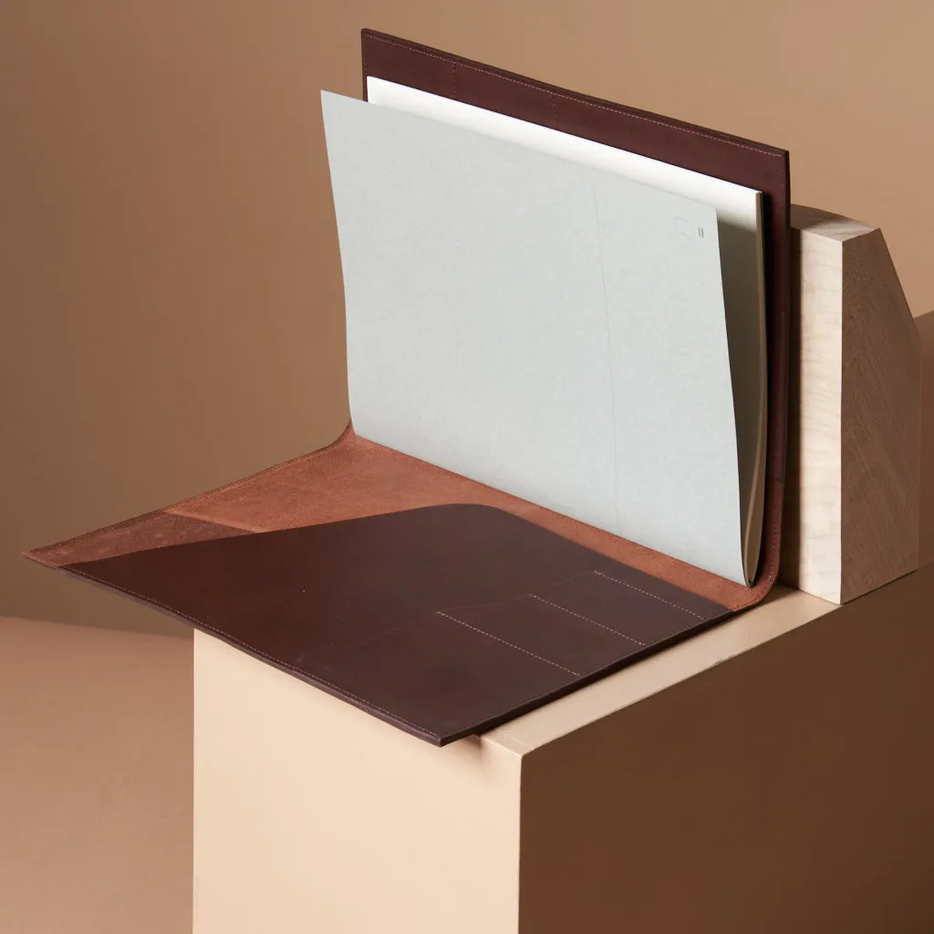 le portfolio | leather portfolio