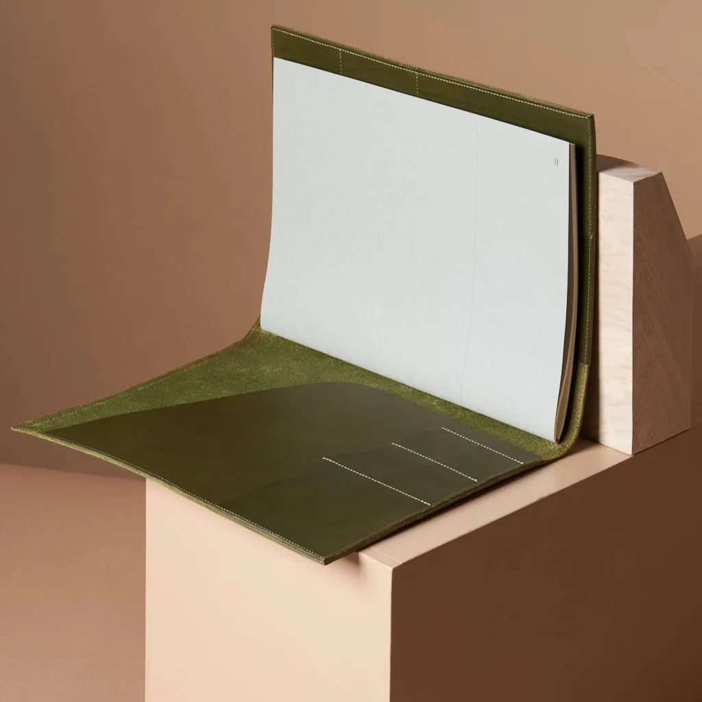 le portfolio | leather portfolio