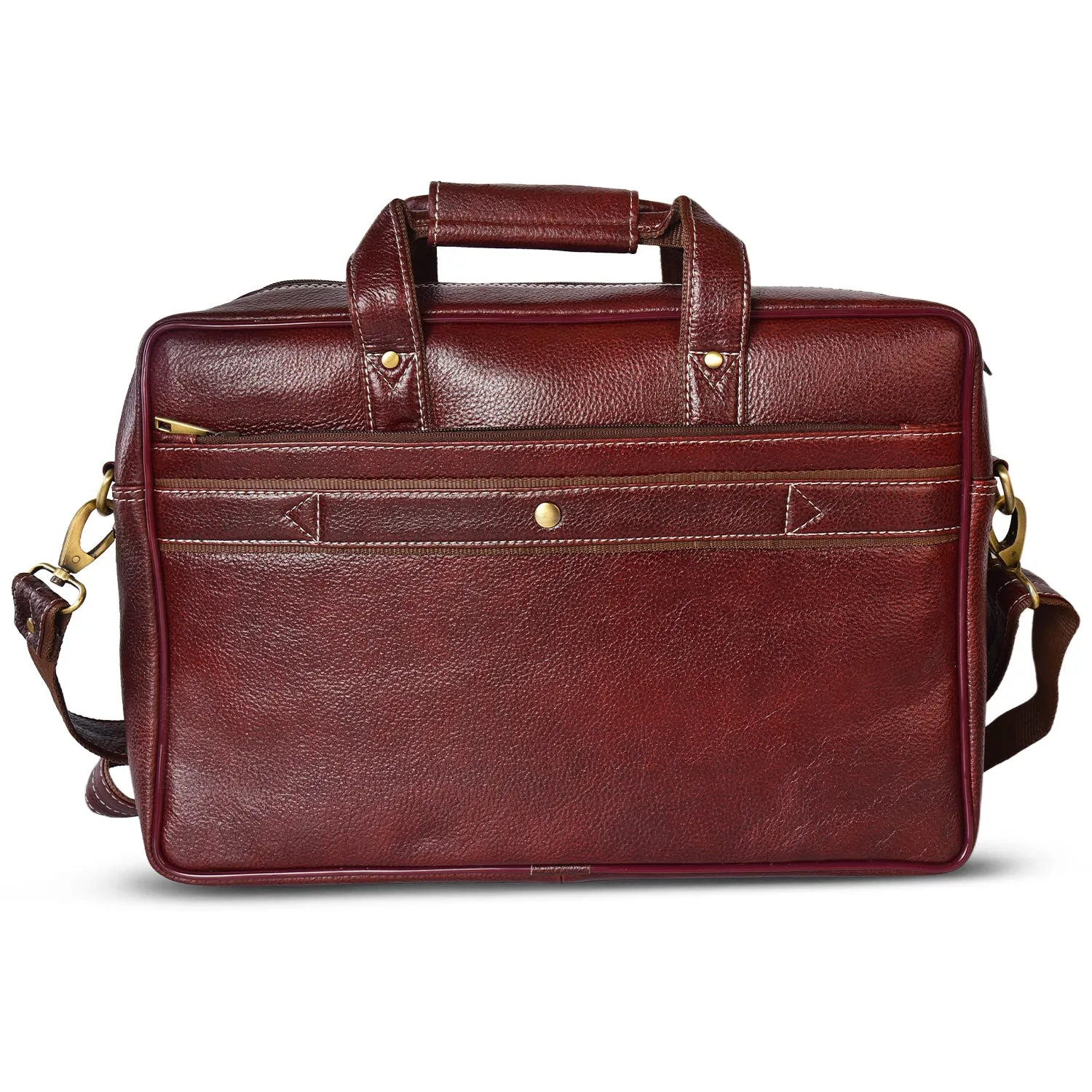 Leather Laptop Bag  998903 (Brown)