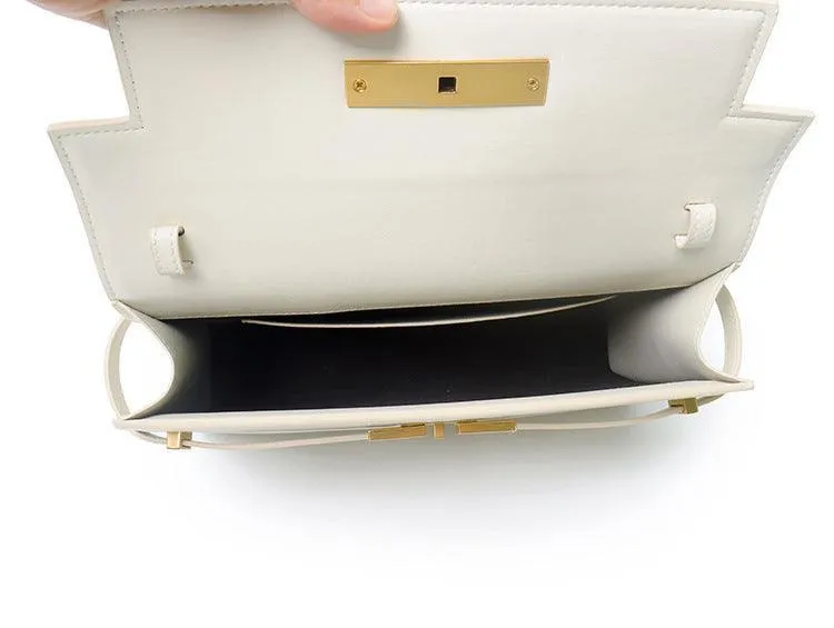 Leather Minimal Box Crossbody Bag, Leather Handbag, Shoulder Bag, Leather Purse, Leather Laptop Bag, Handbag, Women Designer Bag, Gift