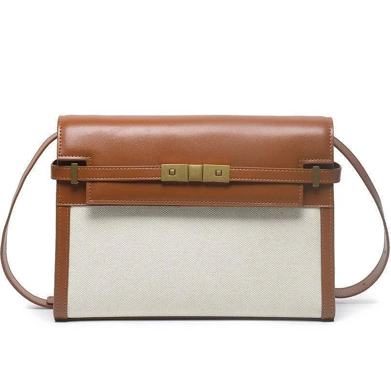 Leather Minimal Box Crossbody Bag, Leather Handbag, Shoulder Bag, Leather Purse, Leather Laptop Bag, Handbag, Women Designer Bag, Gift