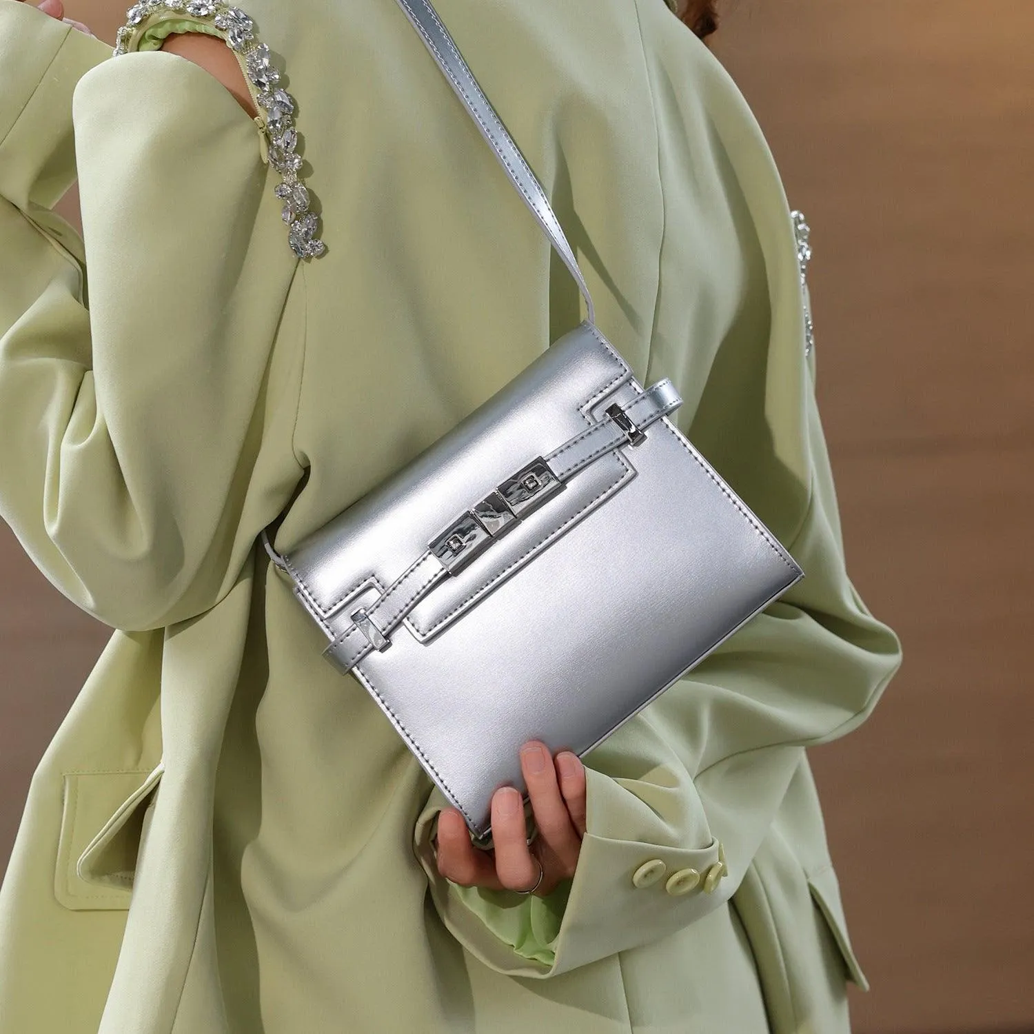 Leather Minimal Box Crossbody Bag, Leather Handbag, Shoulder Bag, Leather Purse, Leather Laptop Bag, Handbag, Women Designer Bag, Gift
