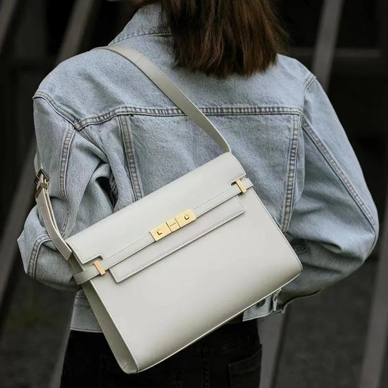 Leather Minimal Box Crossbody Bag, Leather Handbag, Shoulder Bag, Leather Purse, Leather Laptop Bag, Handbag, Women Designer Bag, Gift