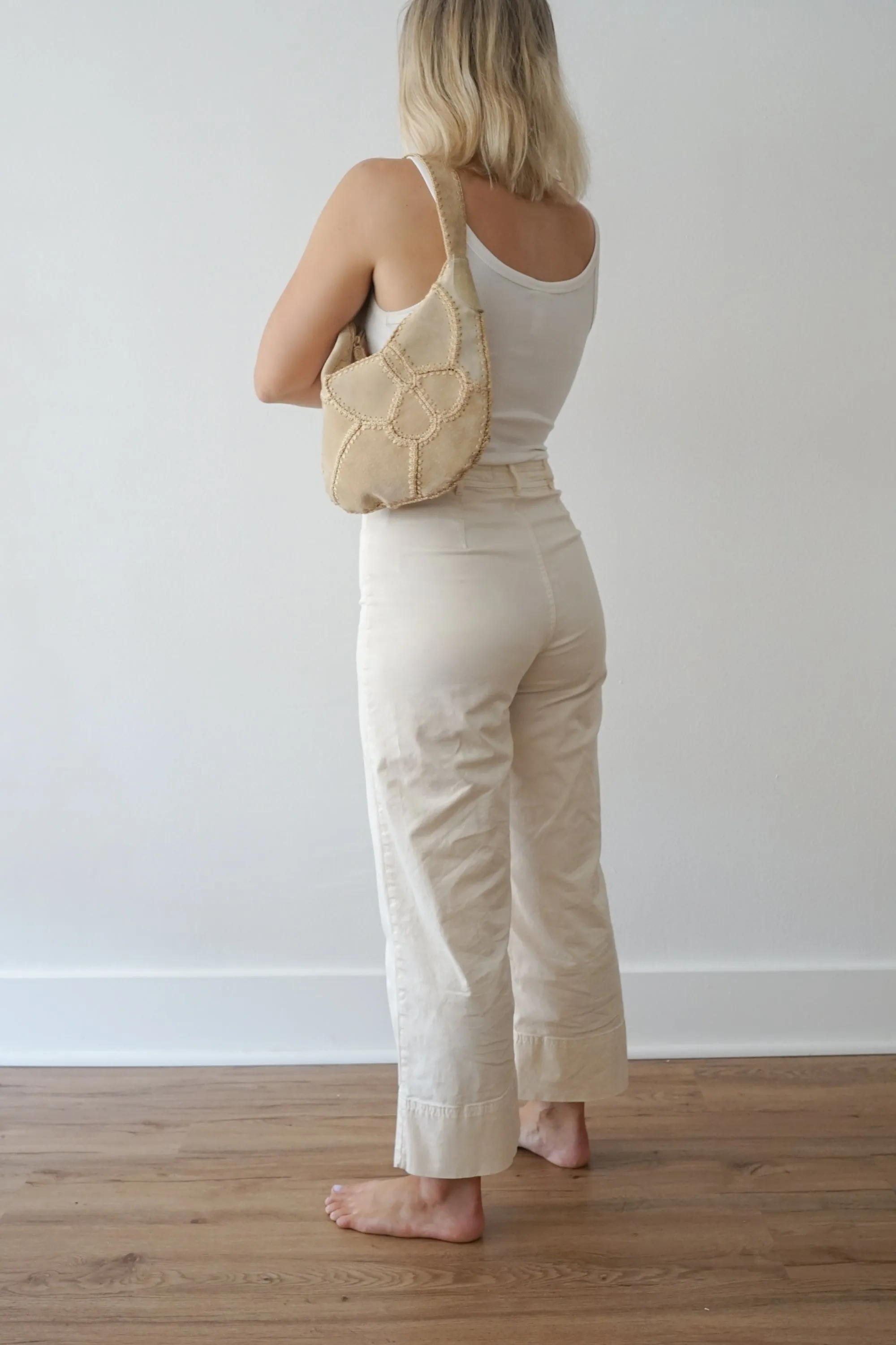 leather patchwork bag